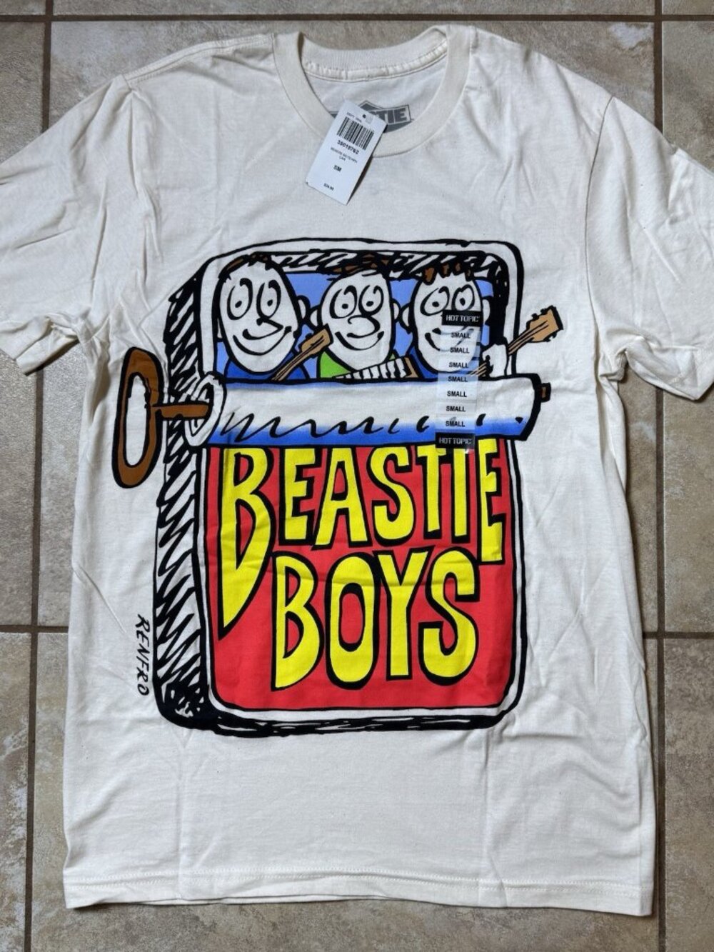 Beastie Boys Can T-Shirt SMALL New With Tags